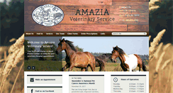 Desktop Screenshot of amaziavet.com